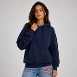 Carlena | Bluza z Kapturem z Motywem Gwiazdy w Panterkę