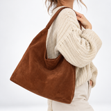Carlena | Minimalistyczna Torba Hobo na Ramię