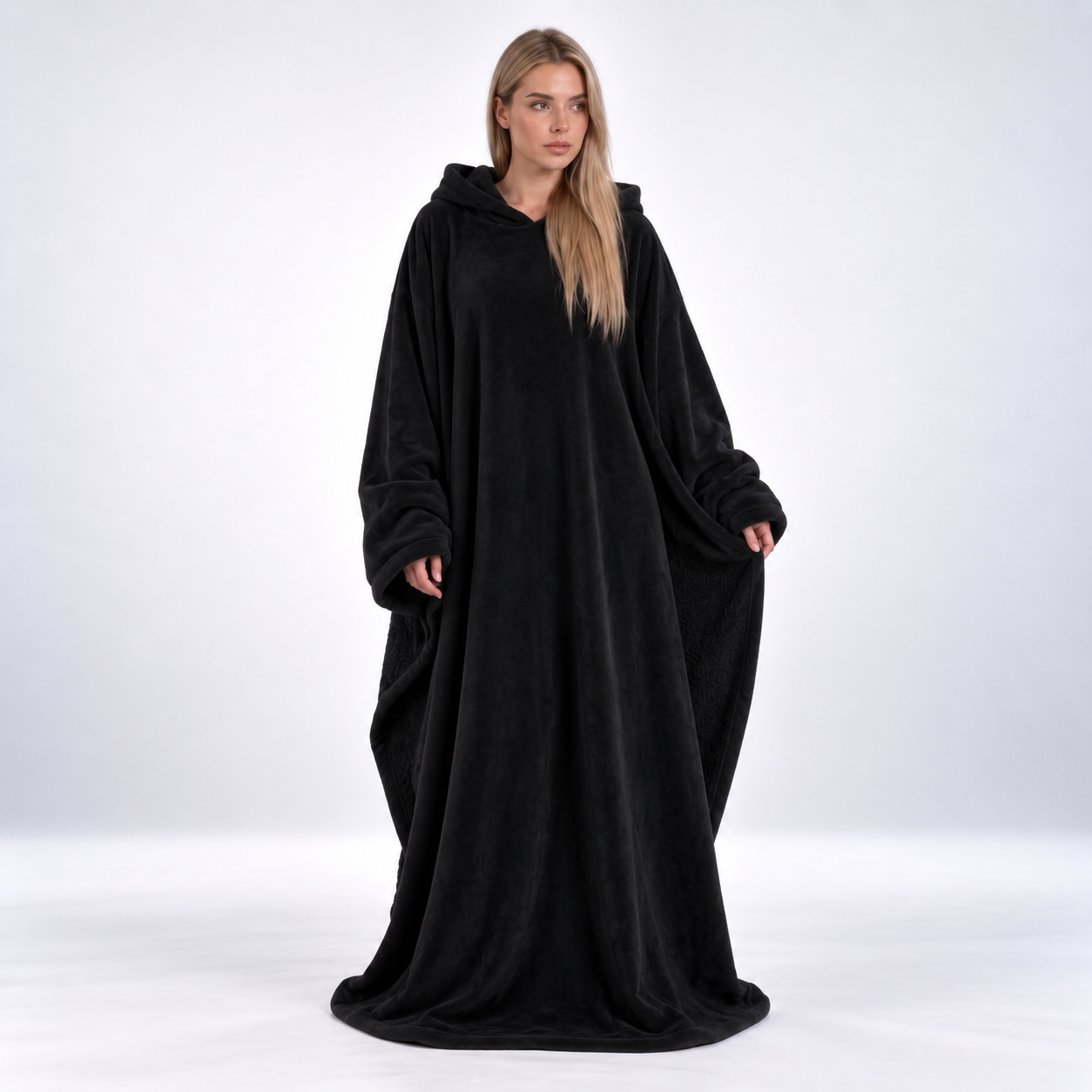 Carlena | Luźna Bluza z Kapturem i Miękką Podszewką