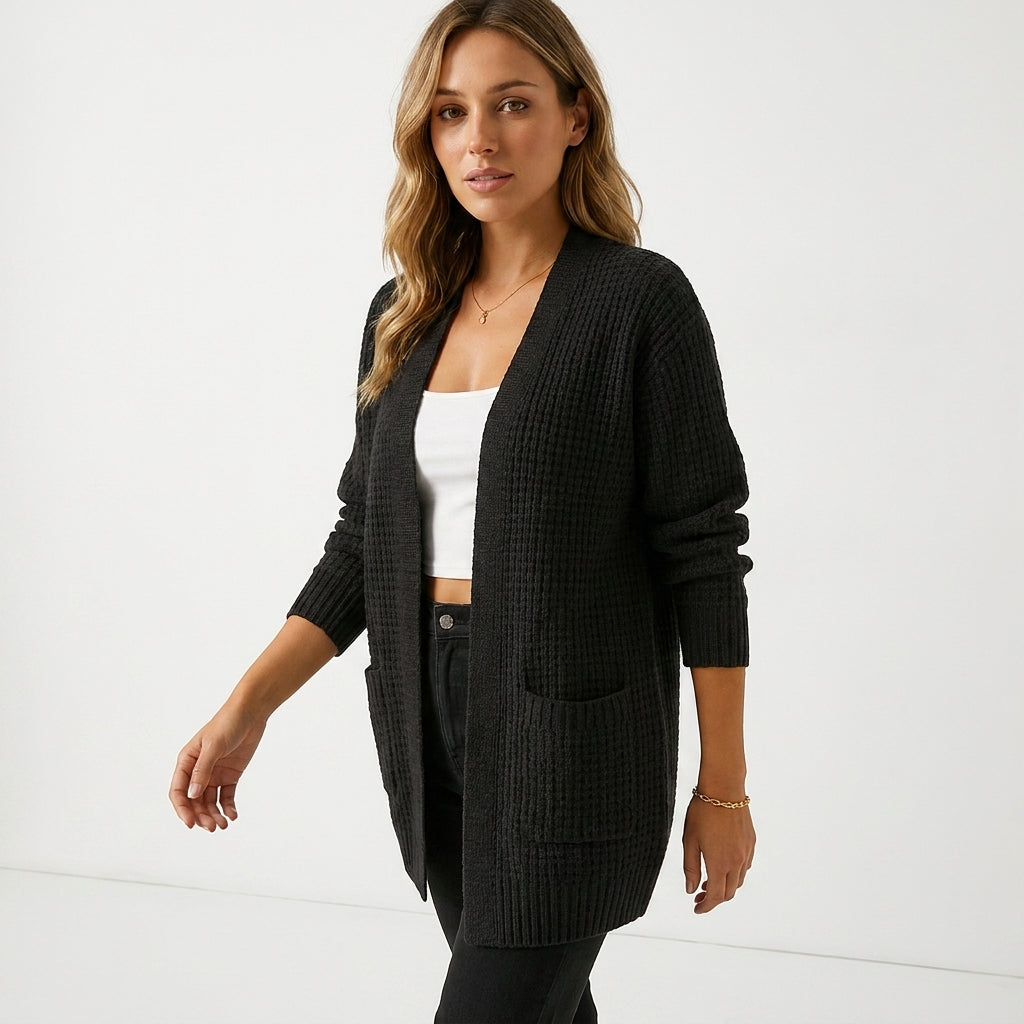 Carlena | Długi kardigan damski premium miękki i elegancki styl