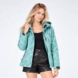 Carlena | Kurtka Outdoor z Kapturem i Ochroną przed Wiatrem