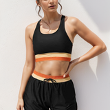 Carlena | Sportowe Bikini z Szortami i Zamkiem z Tyłu – Wysoki Stan i Modelujące Dopasowanie