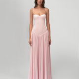 Carlena | Elegancka sukienka maxi z gorsetem sweetheart