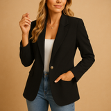 Carlena | Elegancka taliowana marynarka damska do pracy i na co dzień