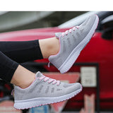 Carlena | Lekkie sneakersy ortopedyczne damskie z siateczką