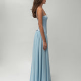 Carlena | Elegancka sukienka maxi z gorsetem sweetheart
