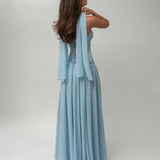 Carlena | Elegancka sukienka maxi z gorsetem sweetheart