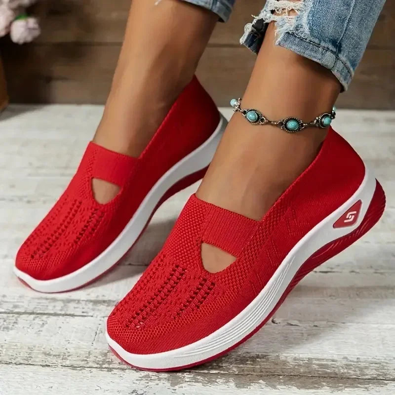 Carlena | Lekkie damskie sneakersy ortopedyczne z oddychającą siateczką