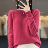 Carlena | Damski sweter premium o miękkim kaszmirowym wykończeniu