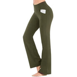 Carlena | Eleganckie spodnie damskie bootcut o dopasowanym kroju