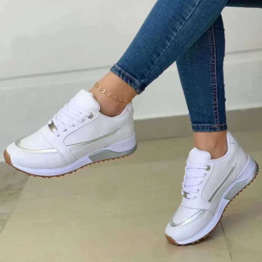 Carlena | Damskie ortopedyczne sneakersy sportowe z amortyzacją