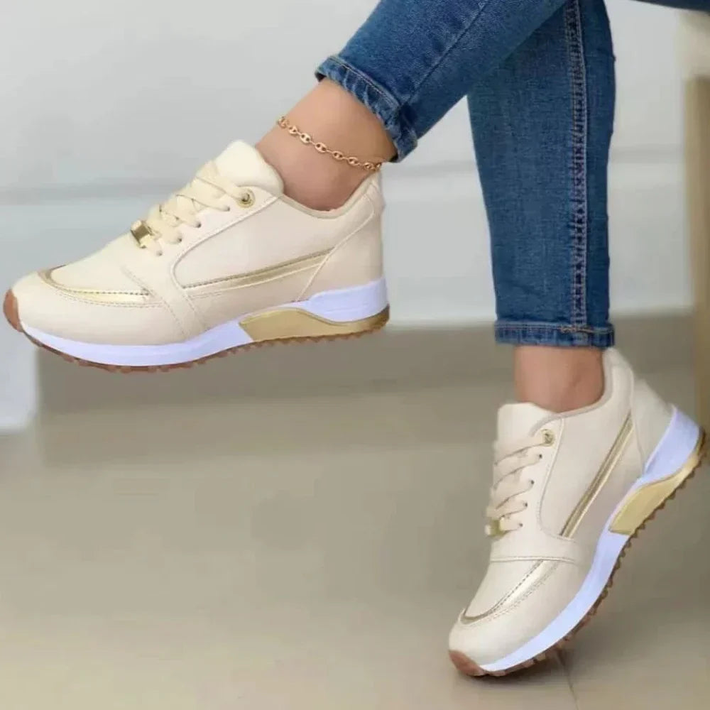 Carlena | Damskie ortopedyczne sneakersy sportowe z amortyzacją