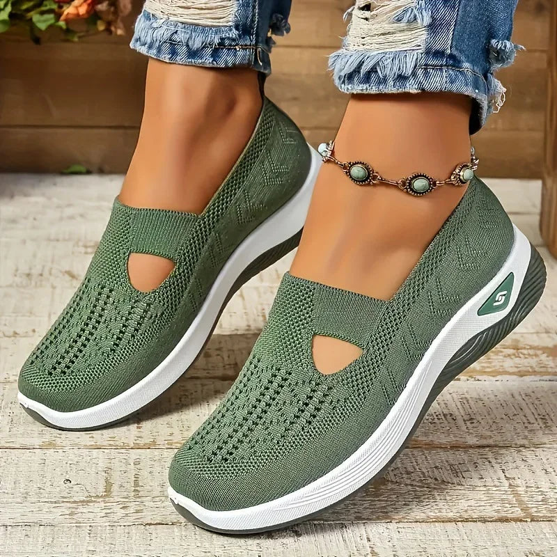 Carlena | Lekkie damskie sneakersy ortopedyczne z oddychającą siateczką