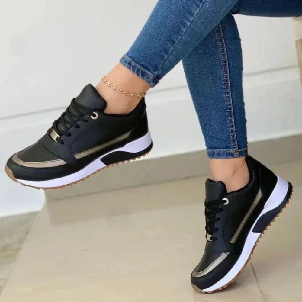 Carlena | Damskie ortopedyczne sneakersy sportowe z amortyzacją