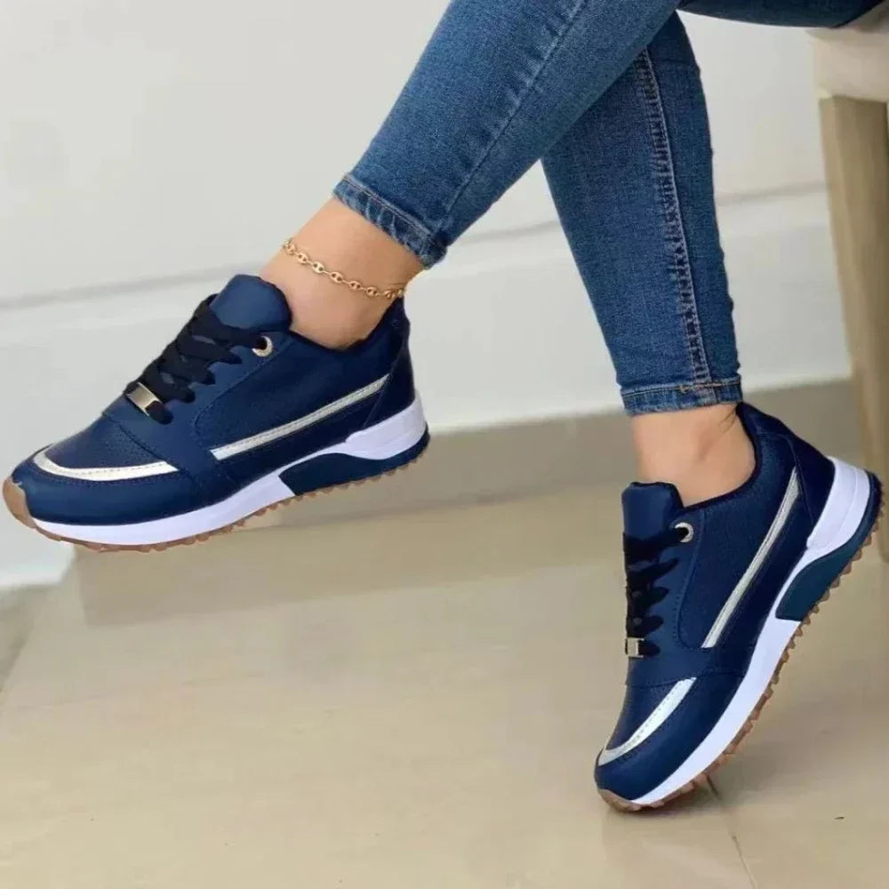 Carlena | Damskie ortopedyczne sneakersy sportowe z amortyzacją