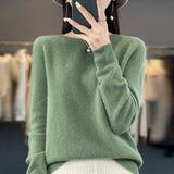 Carlena | Damski sweter premium o miękkim kaszmirowym wykończeniu