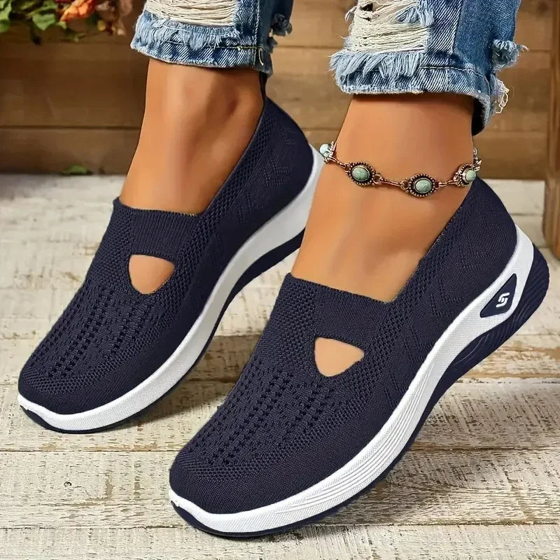 Carlena | Lekkie damskie sneakersy ortopedyczne z oddychającą siateczką