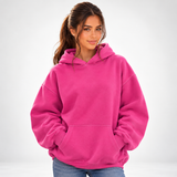 Carlena | Bluza Oversize z Nadrukiem na Plecach