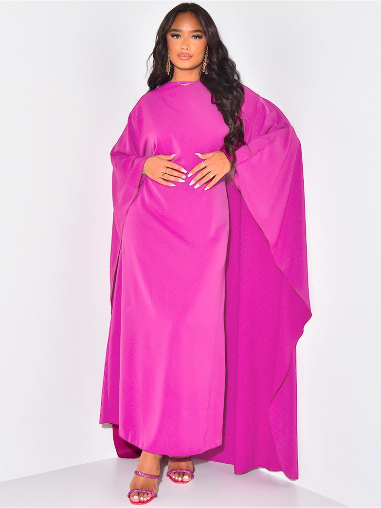 Carlena | Elegancka sukienka maxi z luźnymi rękawami | Henryka