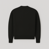 Carlena | Sweter oversize z dzianiny z detalem serca
