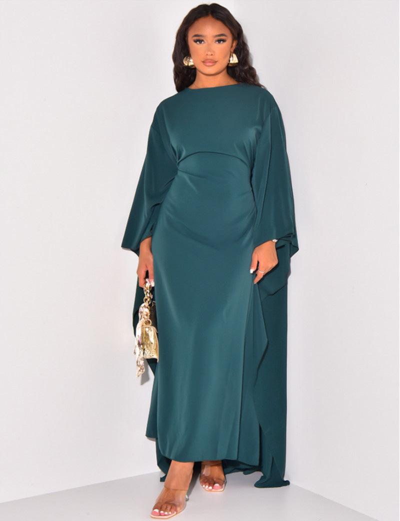 Carlena | Elegancka sukienka maxi z luźnymi rękawami | Henryka