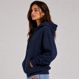 Carlena | Bluza z Kapturem z Motywem Gwiazdy w Panterkę