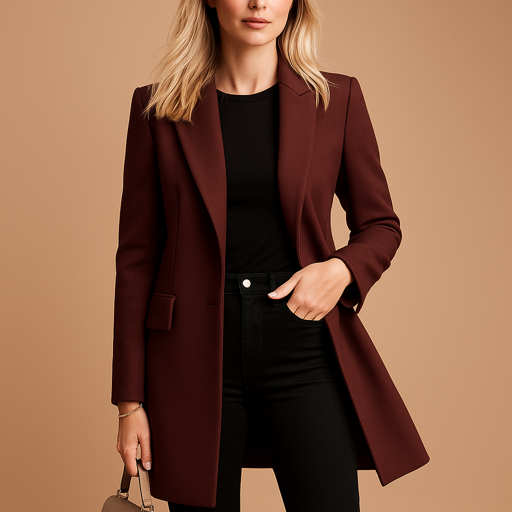 Carlena | Dwurzędowy trencz damski o eleganckim kroju | Maja
