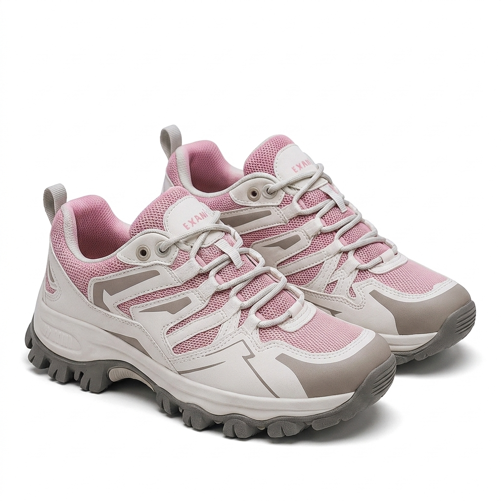 Carlena | Damskie Buty Trekkingowe Sportowe – Wygodne Sneakersy Outdoor