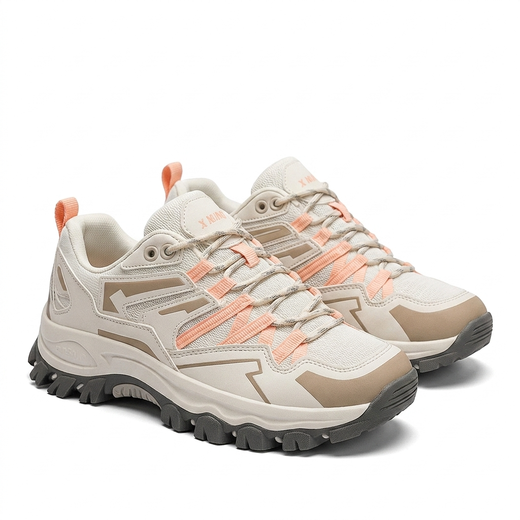 Carlena | Damskie Buty Trekkingowe Sportowe – Wygodne Sneakersy Outdoor