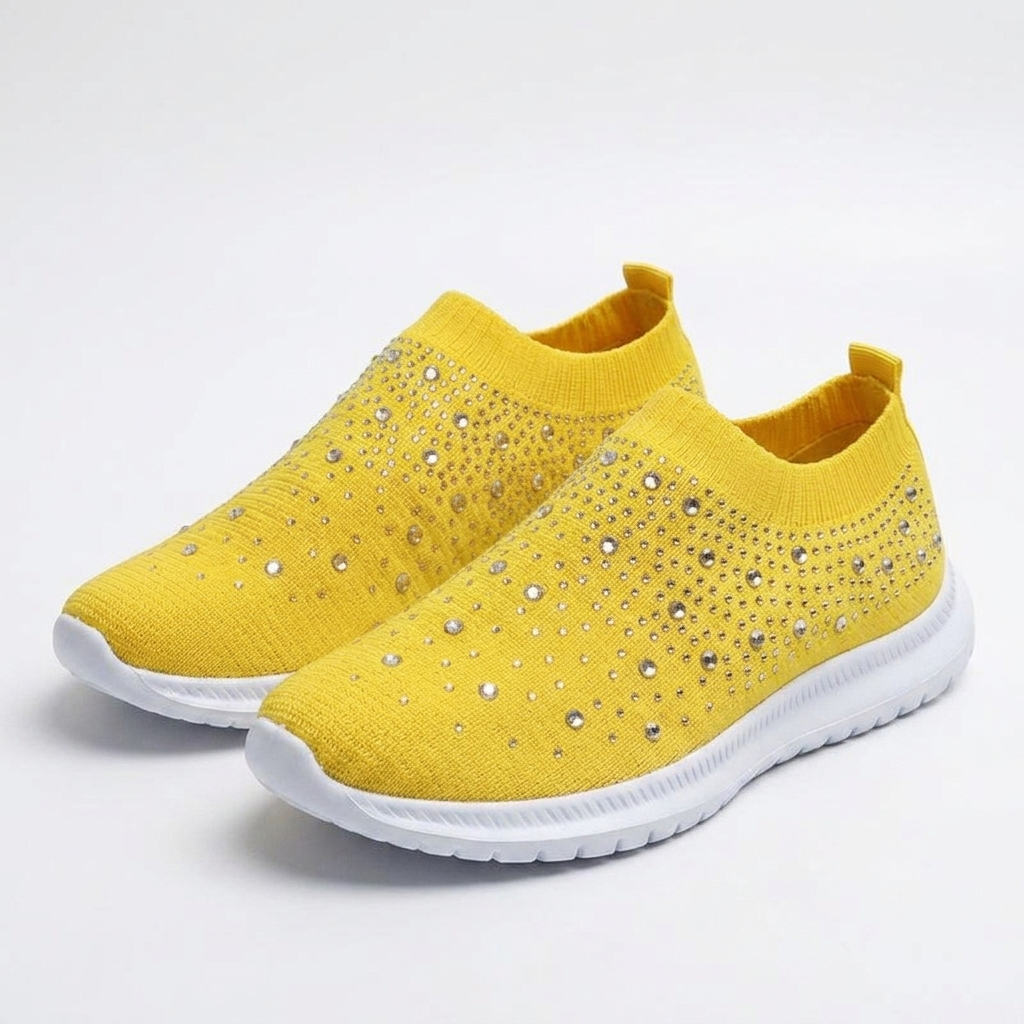 Carlena | Damskie Sneakersy Ortopedyczne Wsuwane – Komfort na Każdy Dzień