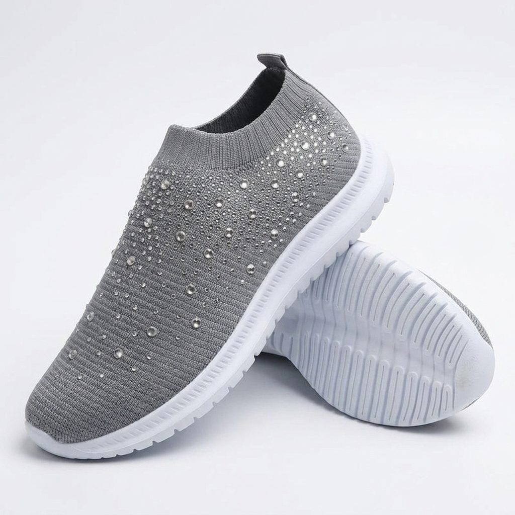 Carlena | Damskie Sneakersy Ortopedyczne Wsuwane – Komfort na Każdy Dzień