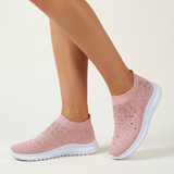 Carlena | Damskie Sneakersy Ortopedyczne Wsuwane – Komfort na Każdy Dzień