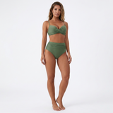 Carlena | Wyszczuplające Bikini z Wysokim Stanem i Efektem Push Up Retro