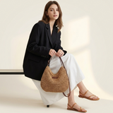 Carlena | Pleciona Torebka Boho Damska na Ramię