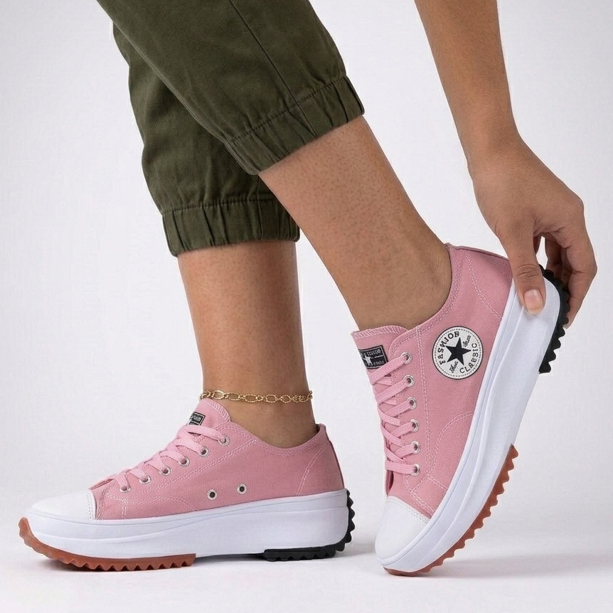 Carlena | Damskie Sneakersy Ortopedyczne Star