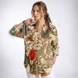 Carlena | Elegancka Damska Bluzka z Nadrukiem