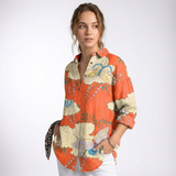 Carlena | Elegancka Damska Bluzka z Nadrukiem