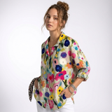 Carlena | Elegancka Damska Bluzka z Nadrukiem