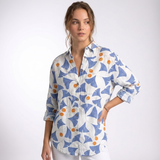 Carlena | Elegancka Damska Bluzka z Nadrukiem