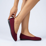Carlena | Damskie Ortopedyczne Buty Wsuwane z Oddychającej Dzianiny