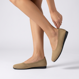 Carlena | Damskie Ortopedyczne Buty Wsuwane z Oddychającej Dzianiny