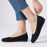 Carlena | Damskie Ortopedyczne Buty Wsuwane z Oddychającej Dzianiny