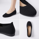 Carlena | Damskie Ortopedyczne Buty Wsuwane z Oddychającej Dzianiny