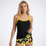 Carlena | Elegancki Dwuczęściowy Tankini Damski z Szortami