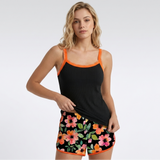 Carlena | Elegancki Dwuczęściowy Tankini Damski z Szortami