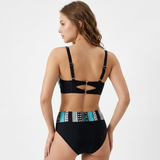Carlena | Damskie Bikini Modelujące Sylwetkę z Wysokim Stanem