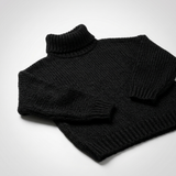 Carlena | Sweter Oversize z Szerokim Kołnierzem