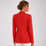Carlena | Elegancka Marynarka o Dopasowanym Kroju