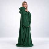 Carlena | Luźna Bluza z Kapturem i Miękką Podszewką