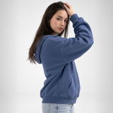 Carlena | Luźna Bluza z Kapturem i Zamkiem